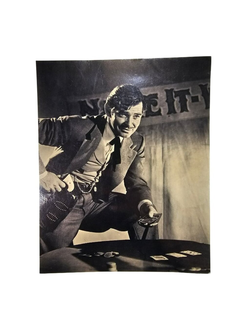 Clark Gable Honky Tonk MGM Licensed Photo #56 8x10" Black & White Glossy Print